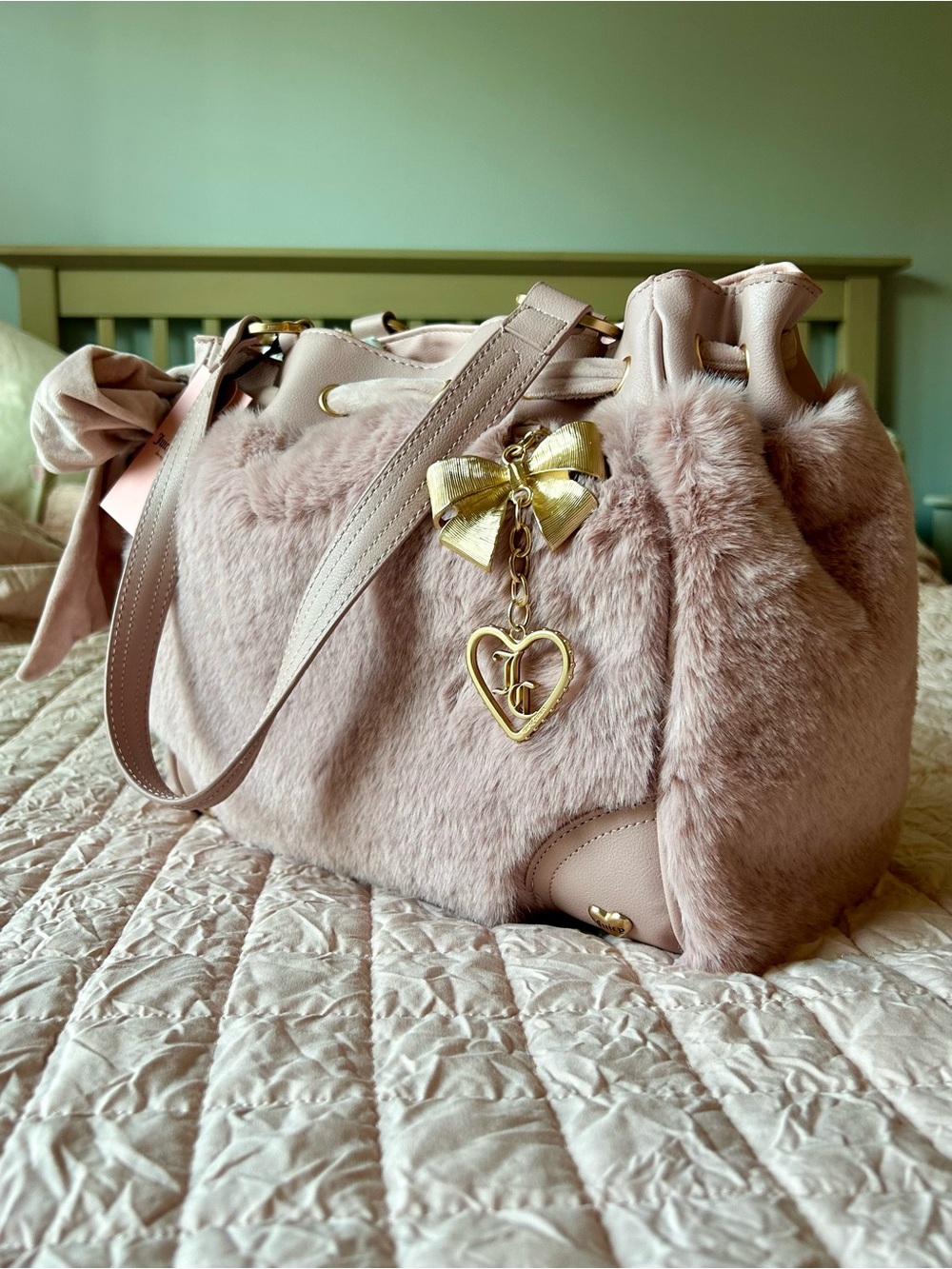Juicy Couture Soul Sister Tote Dusty Blush Pink Daydreamer Bag